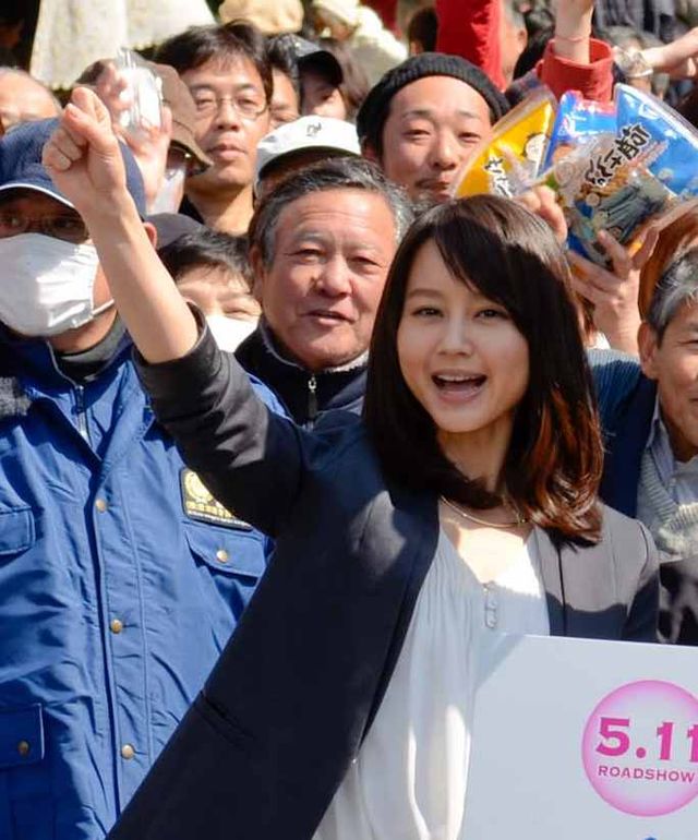 映画『県庁おもてなし課』全国キャンペーン出発式の様子（3枚目）