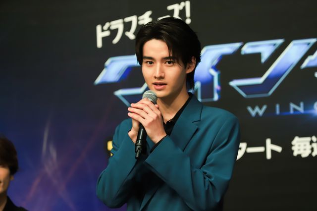 ウイングマン登場！実写ドラマ「ウイングマン」記者会見（2枚目）