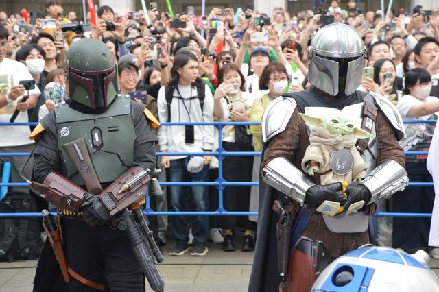 「スター・ウォーズの日」マンダロリアン＆ダース・ベイダーも登場！みなとみらいでファン約3,000人が祝福（18枚目）