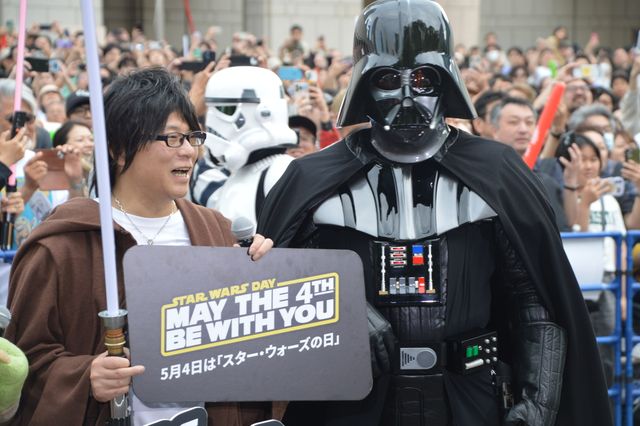 「スター・ウォーズの日」マンダロリアン＆ダース・ベイダーも登場！みなとみらいでファン約3,000人が祝福（20枚目）