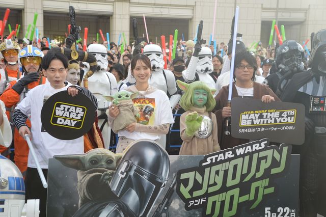 「スター・ウォーズの日」マンダロリアン＆ダース・ベイダーも登場！みなとみらいでファン約3,000人が祝福（25枚目）