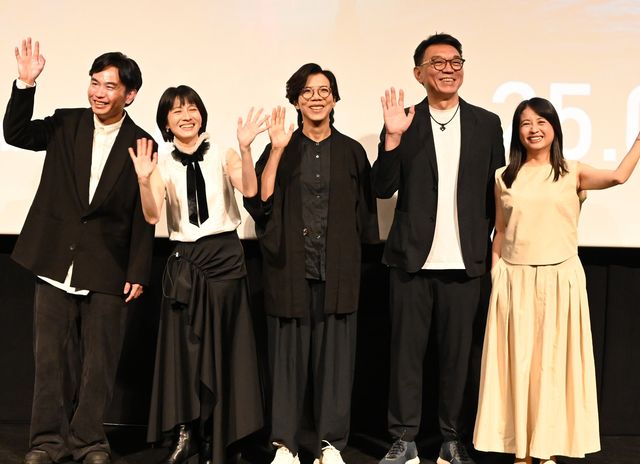 来日した「零日攻撃」キャスト&スタッフ