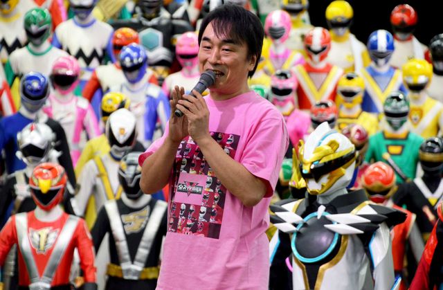 現在開催中「全スーパー戦隊展」の応援隊長も務める関智一