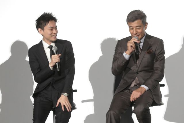 菅田将暉＆舘ひろし、まぶしい笑顔でトーク！『アルキメデスの大戦』大ヒット御礼舞台あいさつ（8枚目）