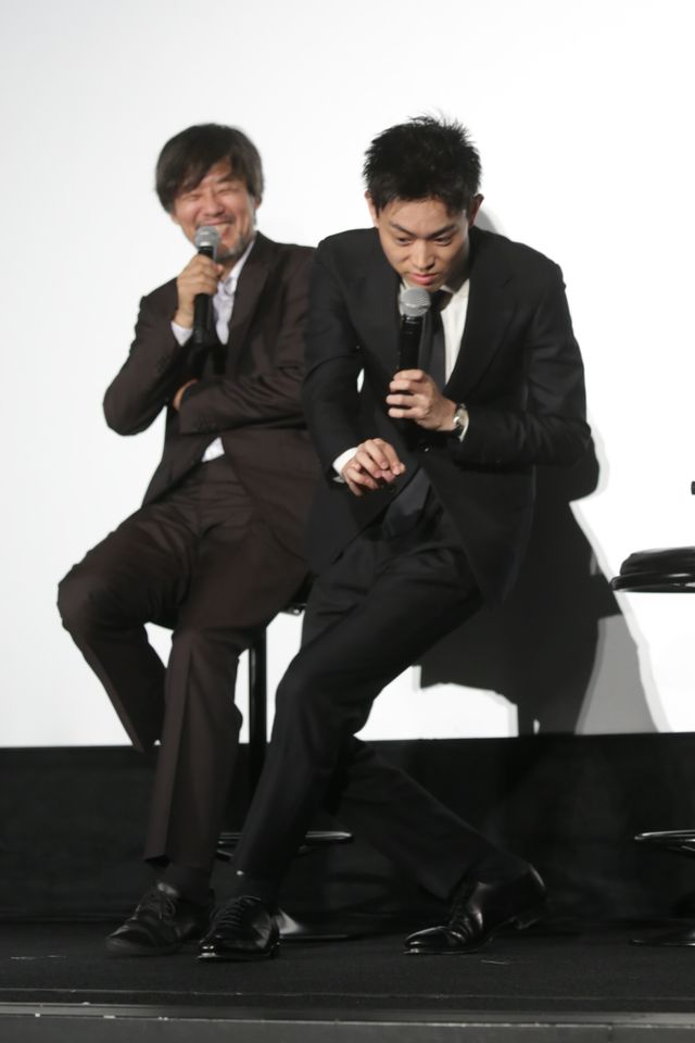 菅田将暉＆舘ひろし、まぶしい笑顔でトーク！『アルキメデスの大戦』大ヒット御礼舞台あいさつ（9枚目）