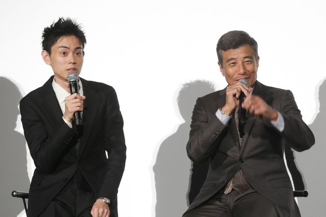 菅田将暉＆舘ひろし、まぶしい笑顔でトーク！『アルキメデスの大戦』大ヒット御礼舞台あいさつ（10枚目）