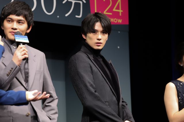 新田真剣佑、北村匠海、清原翔ら人気若手が集結！『サヨナラまでの30分』完成披露試写会（4枚目）