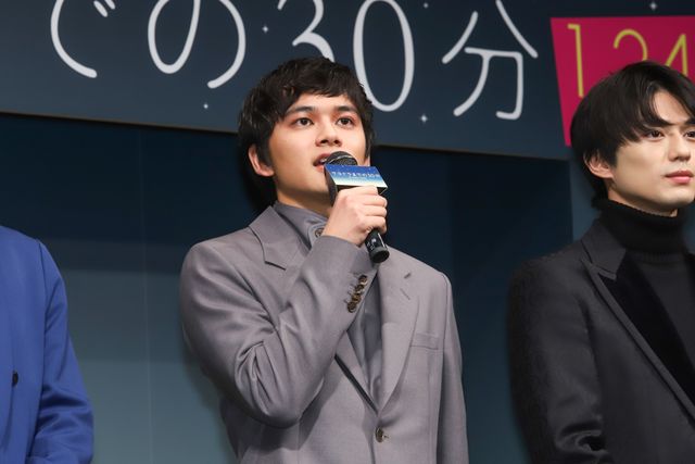 新田真剣佑、北村匠海、清原翔ら人気若手が集結！『サヨナラまでの30分』完成披露試写会（14枚目）