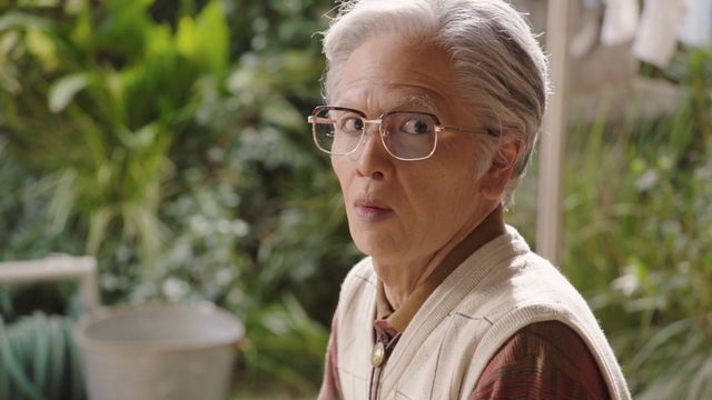 志尊淳、老けメイクでおじいちゃんに!?　CM「ライト！50年前のオレ」篇（2枚目）