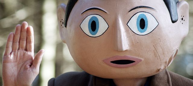 注:この人はマイケル・ファスベンダーです 映画『FRANK -フランク-』フォトギャラリー:フォトギャラリー