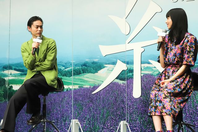 菅田将暉＆小松菜奈が共演を振り返る『糸』完成報告会（16枚目）