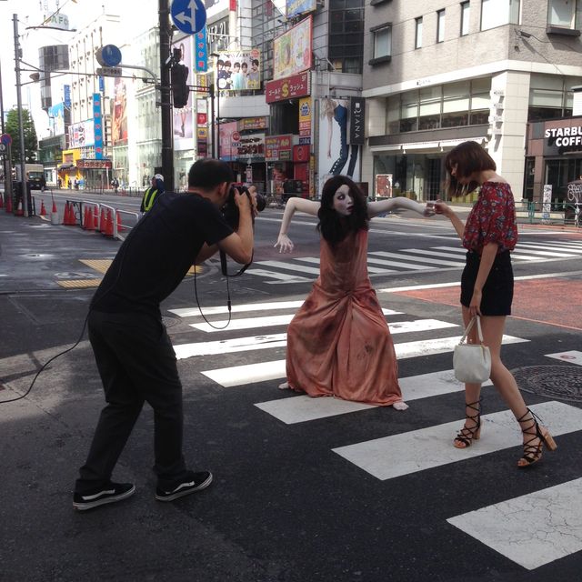 貞子CanCam撮影、伽椰子ViVi撮影の舞台裏 ギャラリー（5枚目）