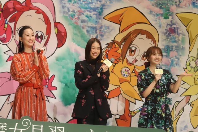 「おジャ魔女」ファンの森川葵、松井玲奈、百田夏菜子、三浦翔平が集結！『魔女見習いをさがして』完成報告イベント（21枚目）