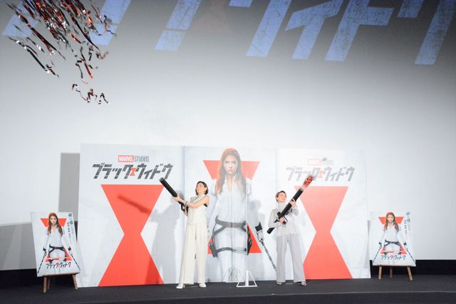 米倉涼子＆田村睦心が登場！『ブラック・ウィドウ』公開直前イベント（14枚目）