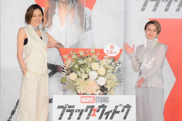 米倉涼子＆田村睦心が登場！『ブラック・ウィドウ』公開直前イベント（17枚目）
