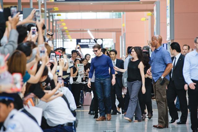 トム・クルーズ関西から初来日！「オーサカー！」の雄叫び！フォトギャラリー：フォトギャラリー