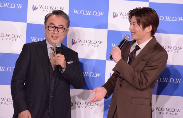 田中圭、三谷幸喜らと和気あいあいトーク！ドラマW「おい、太宰」 完成報告会（6枚目）