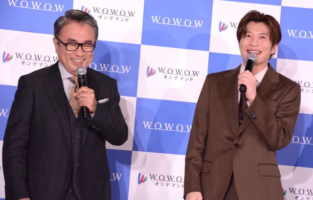 田中圭、三谷幸喜らと和気あいあいトーク！ドラマW「おい、太宰」 完成報告会（7枚目）