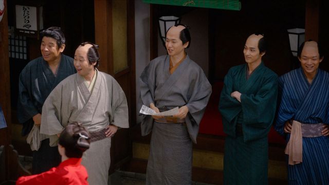 大文字屋VS若木屋のダンスバトル！「べらぼう」第12回場面写真（5枚目）