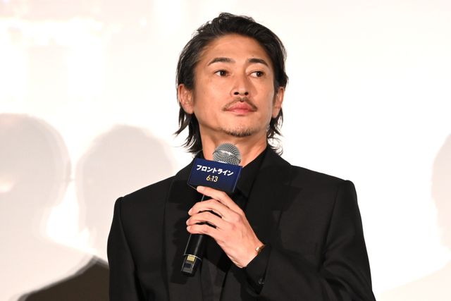 森七菜、桜井ユキら美麗ドレスで登壇　映画『フロントライン』ジャパンプレミア（5枚目）