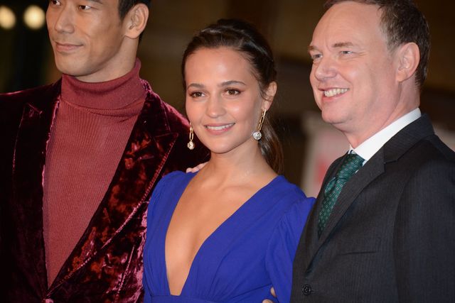 美しい…！アリシア・ヴィキャンデル、小林直己とレッドカーペットに！：フォトギャラリー