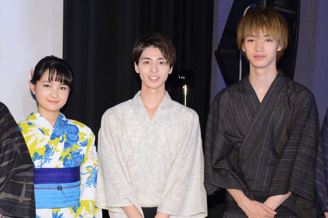 高杉真宙＆葵わかなら浴衣姿で登場！『逆光の頃』初日舞台あいさつ（10枚目）