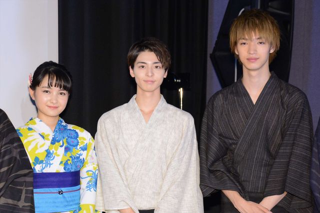高杉真宙＆葵わかなら浴衣姿で登場！『逆光の頃』初日舞台あいさつ（12枚目）