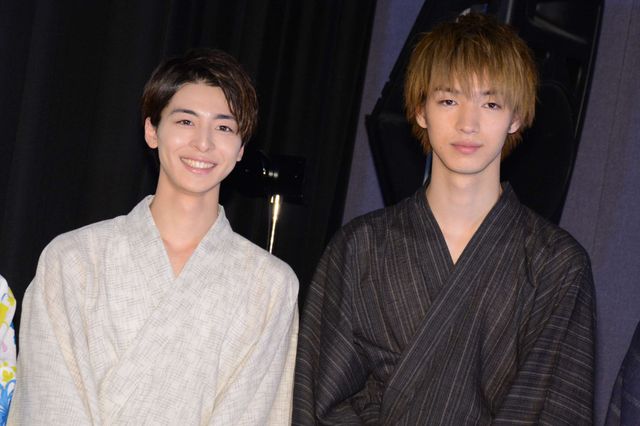 高杉真宙＆葵わかなら浴衣姿で登場！『逆光の頃』初日舞台あいさつ（15枚目）