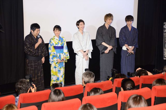 高杉真宙＆葵わかなら浴衣姿で登場！『逆光の頃』初日舞台あいさつ（20枚目）