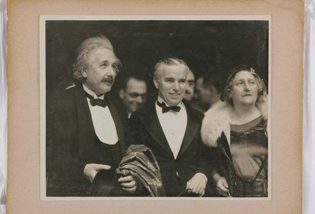 チャップリンとアインシュタイン夫妻