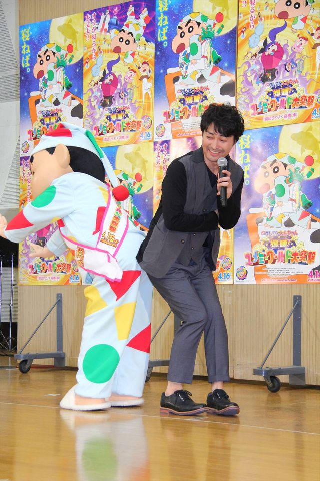 安田顕、吉瀬美智子が夫婦役！『映画クレヨンしんちゃん　爆睡！　ユメミーワールド大突撃』公開アフレコギャラリー（3枚目）