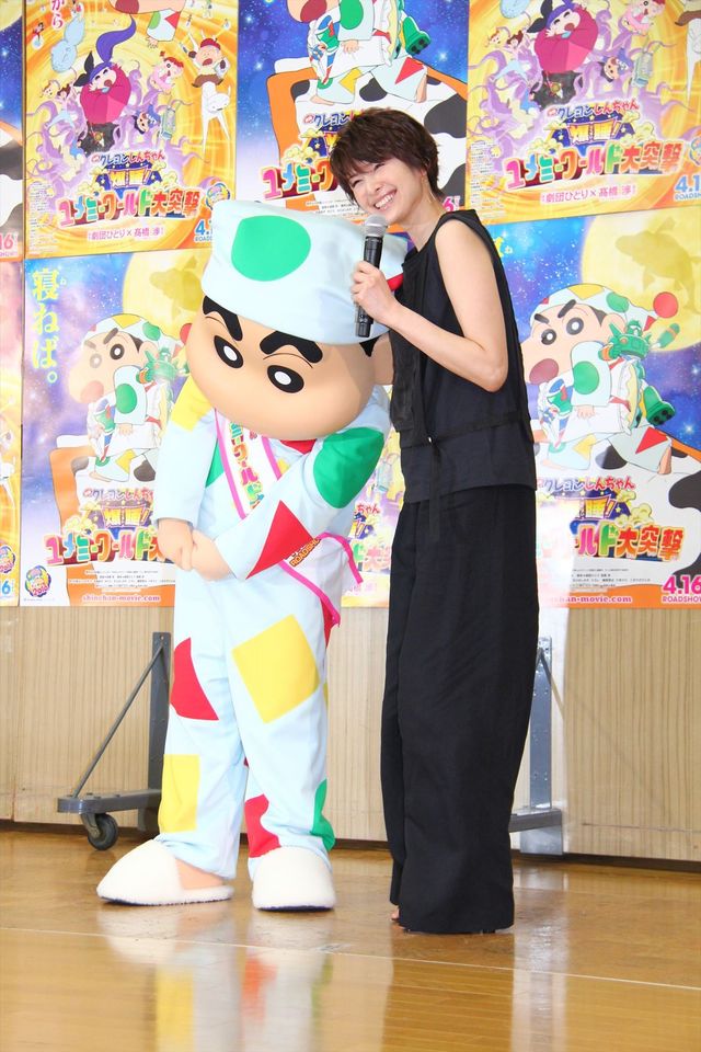 安田顕、吉瀬美智子が夫婦役！『映画クレヨンしんちゃん　爆睡！　ユメミーワールド大突撃』公開アフレコギャラリー（5枚目）