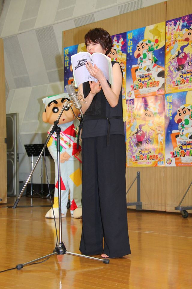 安田顕、吉瀬美智子が夫婦役！『映画クレヨンしんちゃん　爆睡！　ユメミーワールド大突撃』公開アフレコギャラリー（10枚目）