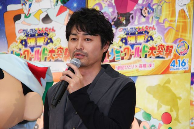 安田顕、吉瀬美智子が夫婦役！『映画クレヨンしんちゃん　爆睡！　ユメミーワールド大突撃』公開アフレコギャラリー（12枚目）