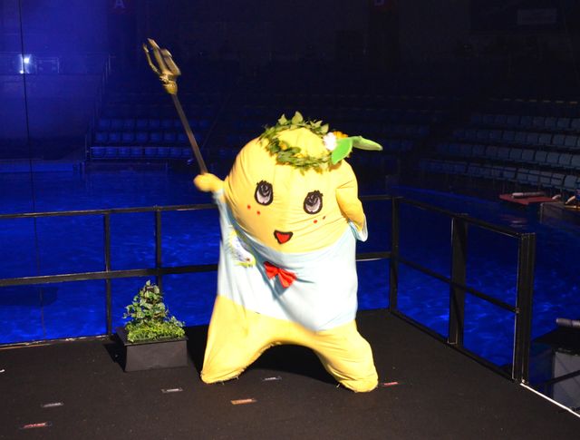 ふなっしー大ハッスル！映画『パーシー・ジャクソンとオリンポスの神々:魔の海』ジャパンプレミアフォトギャラリー：フォトギャラリー