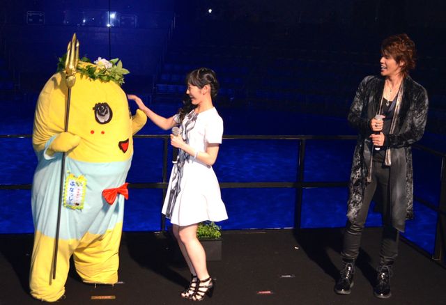 ふなっしー大ハッスル！映画『パーシー・ジャクソンとオリンポスの神々:魔の海』ジャパンプレミアフォトギャラリー（2枚目）