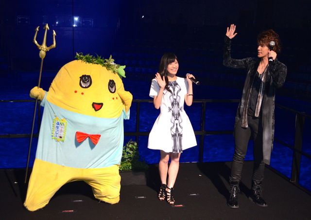 ふなっしー大ハッスル！映画『パーシー・ジャクソンとオリンポスの神々:魔の海』ジャパンプレミアフォトギャラリー（3枚目）