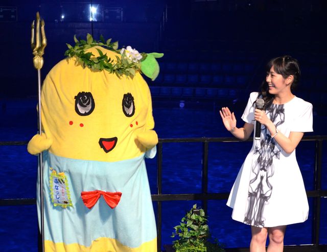 ふなっしー大ハッスル！映画『パーシー・ジャクソンとオリンポスの神々:魔の海』ジャパンプレミアフォトギャラリー（5枚目）