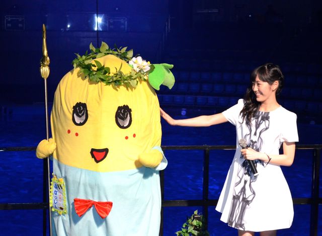 ふなっしー大ハッスル！映画『パーシー・ジャクソンとオリンポスの神々:魔の海』ジャパンプレミアフォトギャラリー（6枚目）