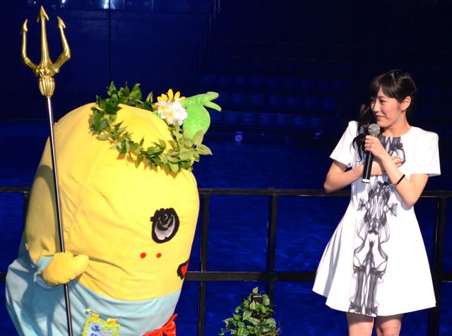 ふなっしー大ハッスル！映画『パーシー・ジャクソンとオリンポスの神々:魔の海』ジャパンプレミアフォトギャラリー（8枚目）