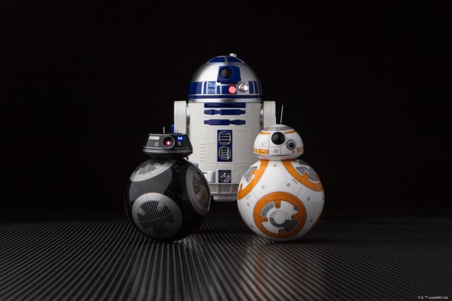 BB-9E、R2-D2、BB-8