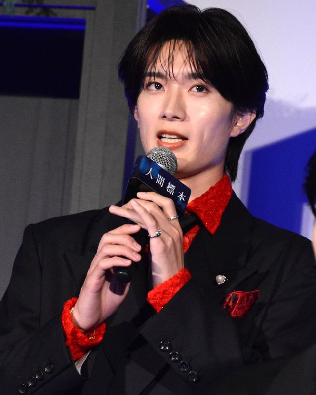 市川染五郎、荒木飛羽、山中柔太朗ら“世界で最も美しい蝶”をイメージした会場へ！「人間標本」プレミアイベント（9枚目）