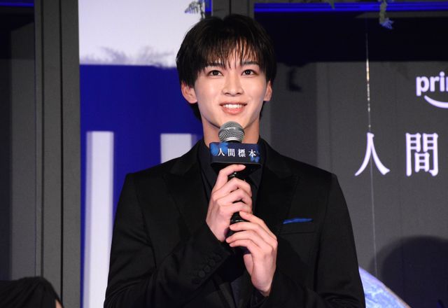 市川染五郎、荒木飛羽、山中柔太朗ら“世界で最も美しい蝶”をイメージした会場へ！「人間標本」プレミアイベント（12枚目）