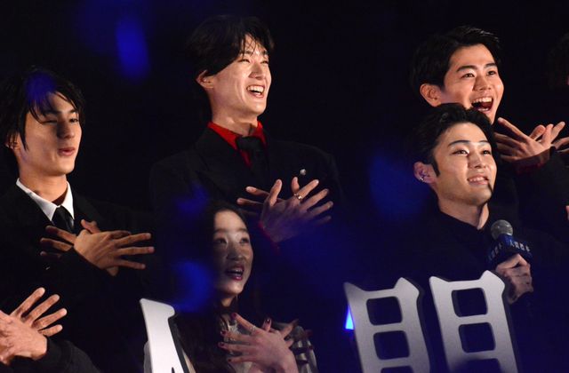 市川染五郎、荒木飛羽、山中柔太朗ら“世界で最も美しい蝶”をイメージした会場へ！「人間標本」プレミアイベント（30枚目）