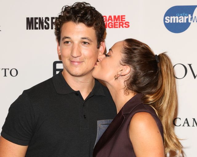 キス連発！マイルズ・テラー＆妻ケリー・スペリーのアツアツぶり（4枚目）