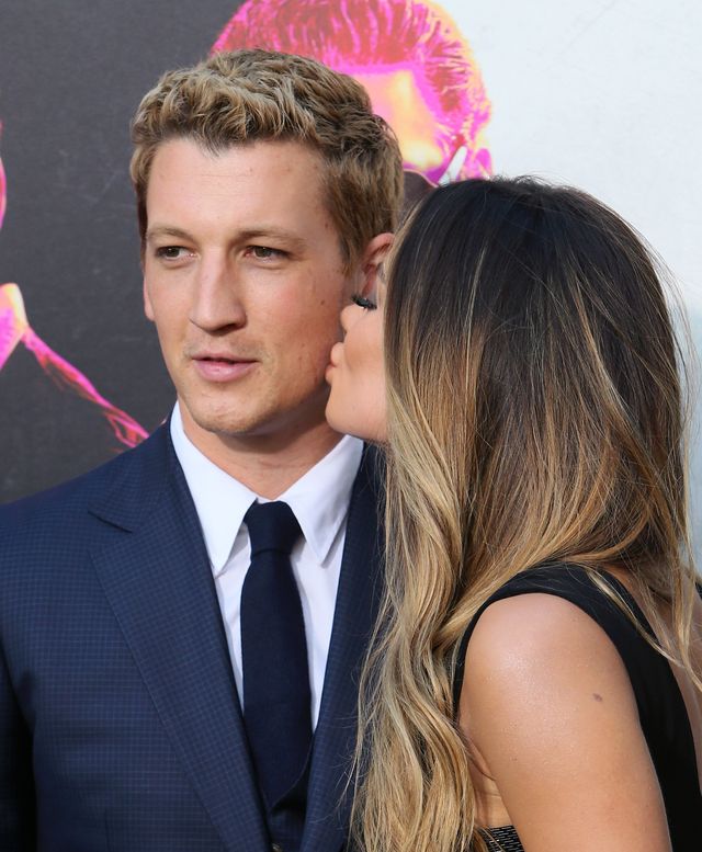 キス連発！マイルズ・テラー＆妻ケリー・スペリーのアツアツぶり（5枚目）