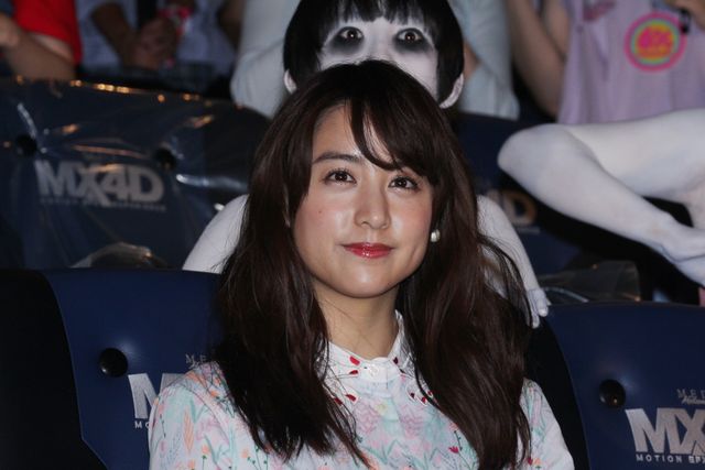 山本美月の後ろに俊雄ー！！『貞子vs伽椰子』公開直前イベント ギャラリー：フォトギャラリー