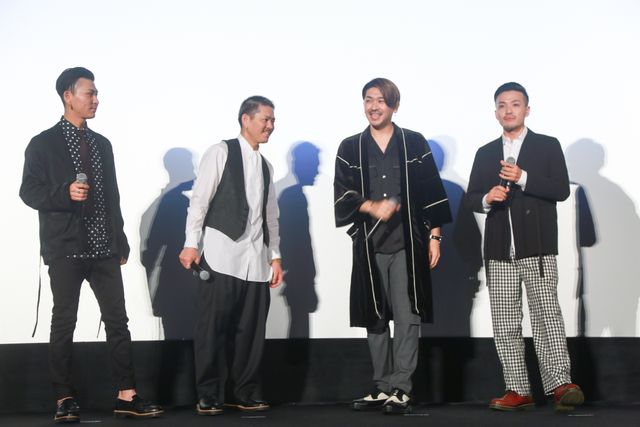 山下健二郎、ムチャな水中撮影に苦労『ウタモノガタリ-CINEMA FIGHTERS project-』公開記念舞台あいさつ（5枚目）