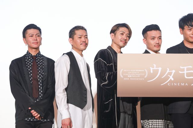 山下健二郎、ムチャな水中撮影に苦労『ウタモノガタリ-CINEMA FIGHTERS project-』公開記念舞台あいさつ（6枚目）