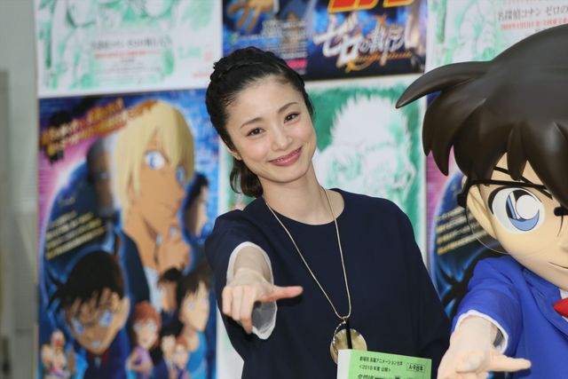 コナン君、上戸彩＆博多大吉が息ぴったりの決めポーズ！『名探偵コナン　ゼロの執行人（しっこうにん）』公開アフレコイベント（19枚目）